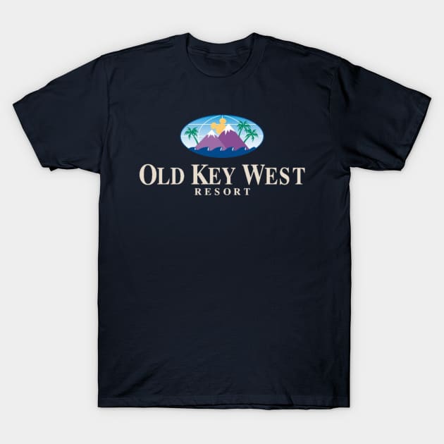 Old Key West Resort Logo T-Shirt by Mouse Magic with John and Joie